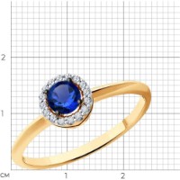 Inel SOLOVOV JEWELRY 51-210-01772-1 s.17 1,5g imaginea #5 — magazin online Desire.md