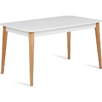 Комплект для столовой Moda Life Eva 120x78x80 White + 4 Chair Violet Cappucino фото №4 — интернет-магазин Desire.md