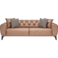 Canapea Moda Life Milano 3 226x75x96cm Coffee
