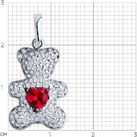 Подвеска SOLOVOV JEWELRY 94033253 3g фото №3 — интернет-магазин Desire.md