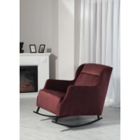 Кресло-качалка Moda Life Nepal 67x80x95 Red фото №2 — интернет-магазин Desire.md