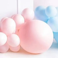 Воздушный шар PartyDeco 60cm Light Pink (OLBOM-081B) фото №3 — интернет-магазин Desire.md