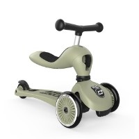 Trotinetă Scoot and Ride 2in1 Highway Kick 1 Olive (00001)