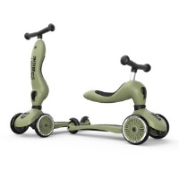 Trotinetă Scoot and Ride 2in1 Highway Kick 1 Olive (00001) imaginea #2 — magazin online Desire.md