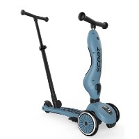 Trotinetă Scoot and Ride Highway Kick 1 Push and Go Steel (00820) imaginea #6 — magazin online Desire.md