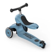 Trotinetă Scoot and Ride Highway Kick 1 Push and Go Steel (00820) imaginea #7 — magazin online Desire.md