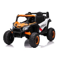 Mașinuța electrica Little UTV White/Orange (MX631 / 1)