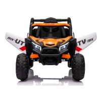 Mașinuța electrica Little UTV White/Orange (MX631 / 1) imaginea #7 — magazin online Desire.md