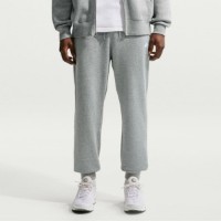 Pantaloni spotivi pentru bărbați Nike Club French Terry Dark Grey Heather/Light Smoke Grey/White, s.XXL