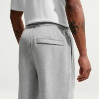 Pantaloni spotivi pentru bărbați Nike Club Open-Hem Fleece Dark Grey Heather/Light Smoke Grey/White, s.S imaginea #5 — magazin online Desire.md