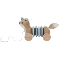 Jucarie de impins si tras Little Dutch Forest Friends (LD7257)