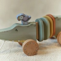 Jucarie de impins si tras Little Dutch Safari Friends (LD7457) imaginea #4 — magazin online Desire.md