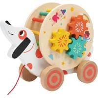 Jucarie de impins si tras New World Puppy Gear (JHTOY-487)