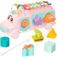 Jucarie de impins si tras Toyz Bus (9023)