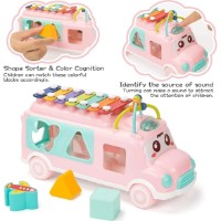 Jucarie de impins si tras Toyz Bus (9023) imaginea #2 — magazin online Desire.md