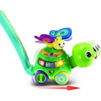 Jucarie de impins si tras VTech 2-in-1 Push & Discover Turtle RU (80547626RUS) imaginea #6 — magazin online Desire.md