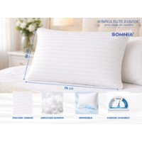 Pernă Somnart Elite Damasc Somnia 50x70cm (028977) imaginea #5 — magazin online Desire.md
