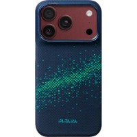Husa de protecție Pitaka Edge iPhone 18 Pro Milky Way Galaxy/Nearfield Blue (KI1805P)