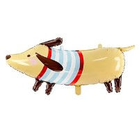 Balon PartyDeco Dachshund 90x40cm (FB60)