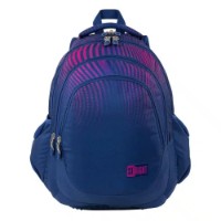 Rucsac școlar St.Right Violet Gradient Wave  imaginea #5 — magazin online Desire.md