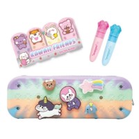 Penar cu accesori Hot Focus Kawaii Friends (241CR)