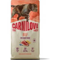 Hrană uscată pentru câini Carnilove True Fresh Beef for Adult All Breeds 12kg