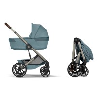 Carucior Cybex Balios S TPE 2in1 Stormy Blue (526001683) imaginea #4 — magazin online Desire.md