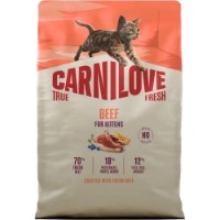 Hrană uscată pentru pisici Carnilove True Fresh Beef for Kittens 2kg