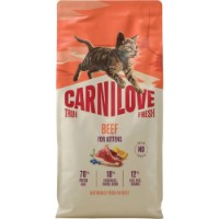 Hrană uscată pentru pisici Carnilove True Fresh Beef for Kittens 6kg imaginea #1 — magazin online Desire.md