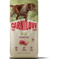 Hrană uscată pentru câini Carnilove True Fresh Duck for Adult All Breeds 12kg