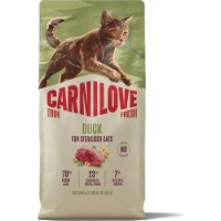 Hrană uscată pentru pisici Carnilove True Fresh Duck for Sterilised Adult All Breeds 6kg imaginea #1 — magazin online Desire.md