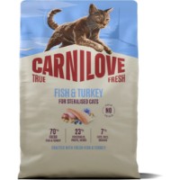 Hrană uscată pentru pisici Carnilove True Fresh Fish & Turkey for Sterilised Adult All Breeds 2kg imaginea #1 — magazin online Desire.md