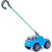 Jucarie de impins si tras Полесье Car Blue (74994) imaginea #2 — magazin online Desire.md