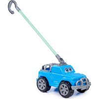 Jucarie de impins si tras Полесье Car Blue (74994) imaginea #5 — magazin online Desire.md