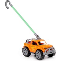 Jucarie de impins si tras Полесье Car Orange (63936)  imaginea #5 — magazin online Desire.md