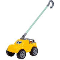 Jucarie de impins si tras Полесье Car Yellow (75007)