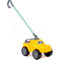 Jucarie de impins si tras Полесье Car Yellow (75007) imaginea #4 — magazin online Desire.md