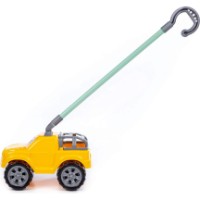 Jucarie de impins si tras Полесье Car Yellow (75007) imaginea #5 — magazin online Desire.md
