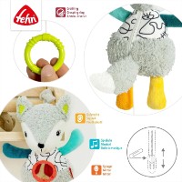 Jucărie pentru pătuturi si carucioare Fehn Little Fox (049015) imaginea #6 — magazin online Desire.md
