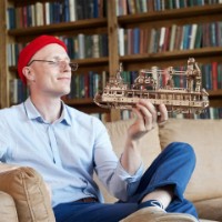 3D-puzzle UGears Research Vessel (UTG0071) imaginea #2 — magazin online Desire.md