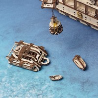 3D-puzzle UGears Research Vessel (UTG0071) imaginea #5 — magazin online Desire.md