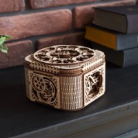 3D-puzzle UGears Treasure Box (UTG0029) imaginea #7 — magazin online Desire.md
