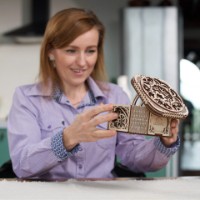 3D-puzzle UGears Treasure Box (UTG0029) imaginea #2 — magazin online Desire.md