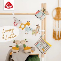 Jucărie pentru pătuturi si carucioare Fehn Loopy & Lotta (059144) imaginea #5 — magazin online Desire.md
