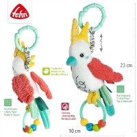 Jucărie pentru pătuturi si carucioare Fehn Parrot (049060) imaginea #2 — magazin online Desire.md