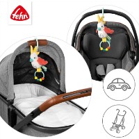Jucărie pentru pătuturi si carucioare Fehn Parrot (049060) imaginea #3 — magazin online Desire.md