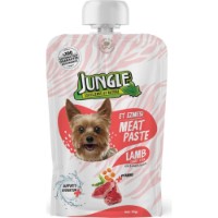 Hrană umedă pentru câini Jungle Meat Paste Lamb, Carrot & Pea 10x90g