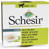 Hrană umedă pentru câini Schesir Chicken with Apple 150g