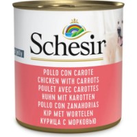 Hrană umedă pentru câini Schesir Chicken with Carrots 285g