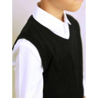 Детский жилет Maxikids BA0097 Black, s.152cm фото №3 — интернет-магазин Desire.md